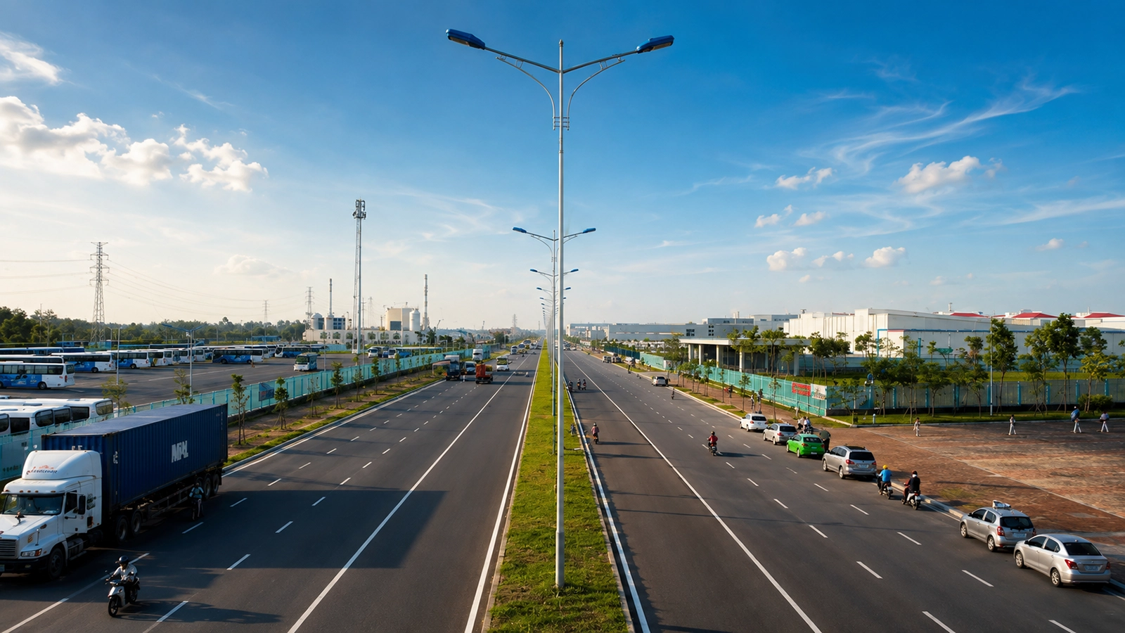 Hạ tầng Điện tại Khu công nghiệp Yên Bình